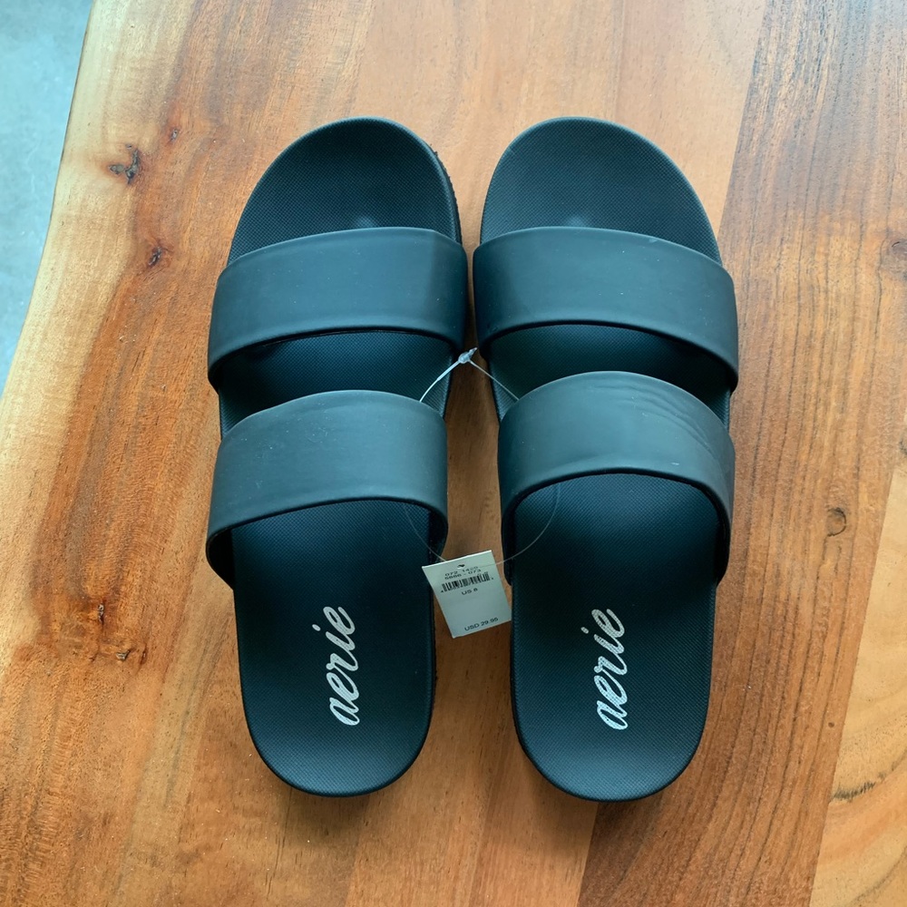 NWT Aerie double strap pool slide